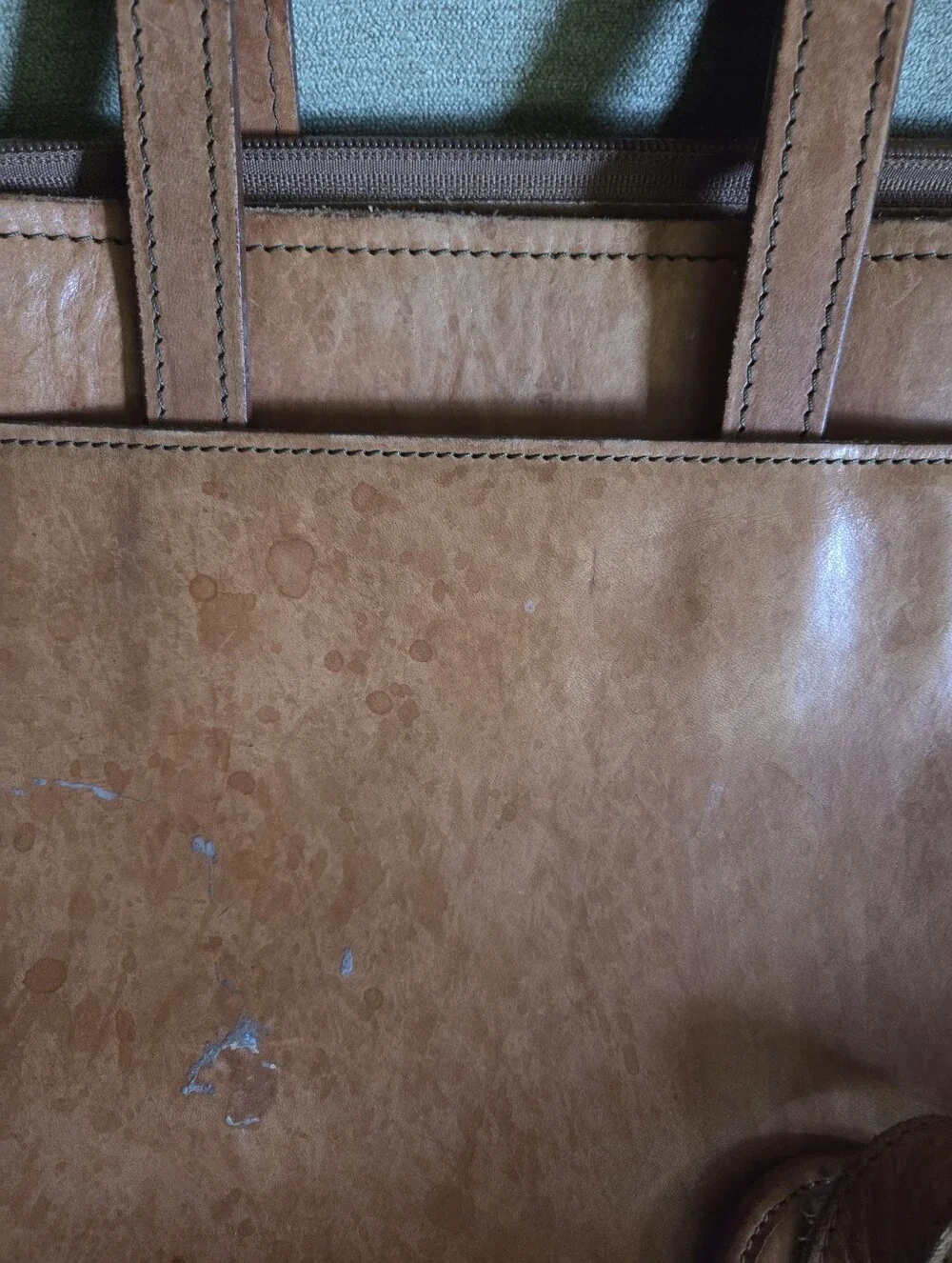 Vintage Leather Hartmann Top Handle Belting Leather Business Briefcase Portfolio